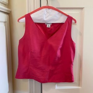 Ann Taylor silk shell and Jacket